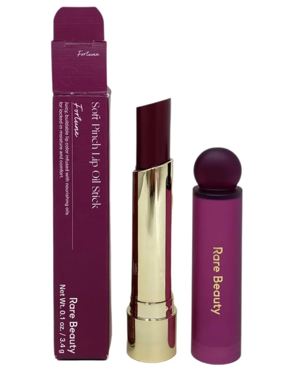 Rare Beauty Soft Pinch Lip Oil Stick - Deep Berry Plum
